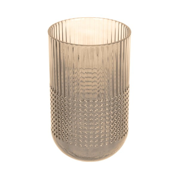 Svjetlosmeđa staklena vaza PT LIVING Attract, visina 20 cm