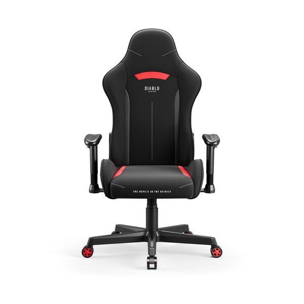 Crna gaming stolica X-Starter – Diablo Chairs-image-2