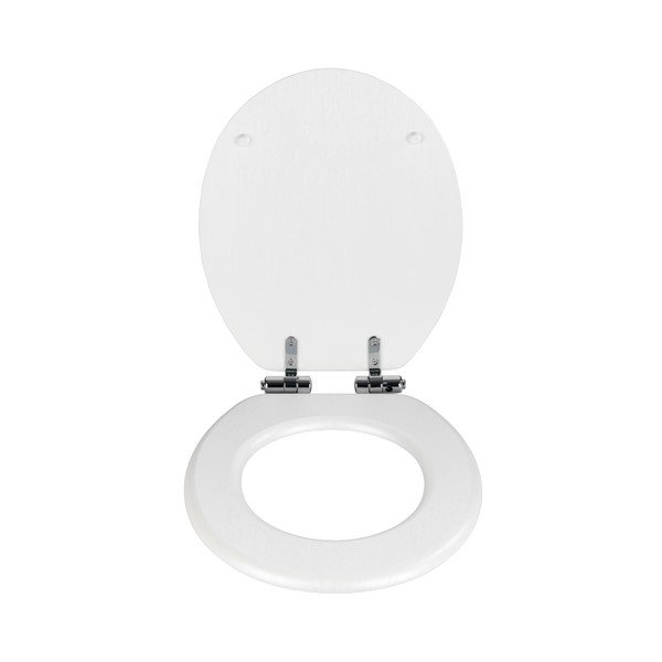Bijela WC daska Wenko Wood-image-1