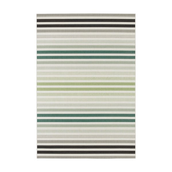 Zeleno-sivi vanjski tepih NORTHRUGS Paros, 200 x 290 cm