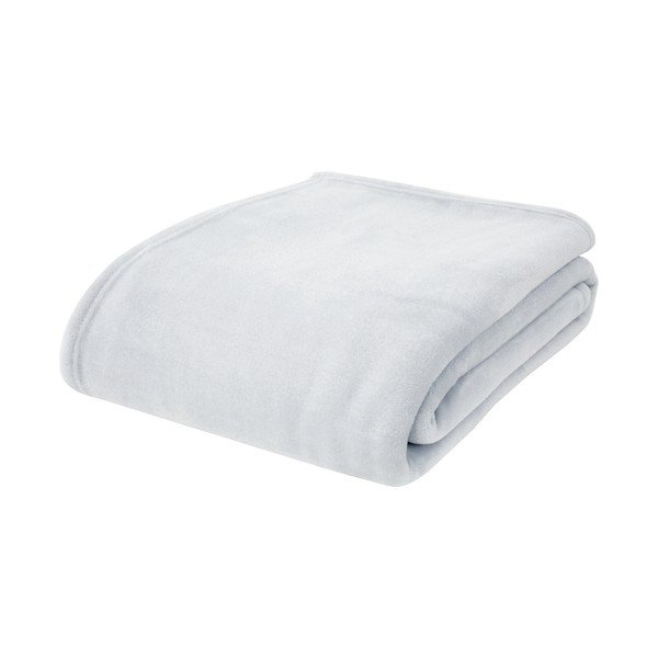 Svijetlo siva deka od mikropliša 130x170 cm Raschel Velvet – Catherine Lansfield