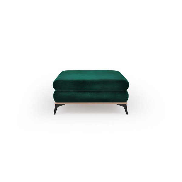 Zeleni puf s baršunastom navlakom Windsor & Co Sofas Astre-image-3
