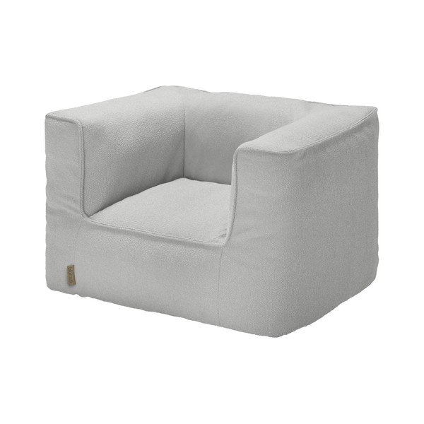 Svijetlo siva podstavljena vrtna fotelja Grow – Blomus