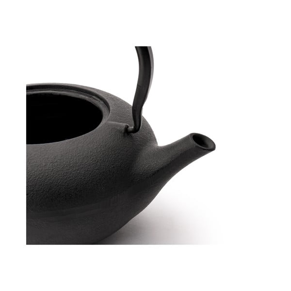 Bijeli/crni porculanski/od lijevanog željeza servis za čaj Shanxi – Bredemeijer-image-4