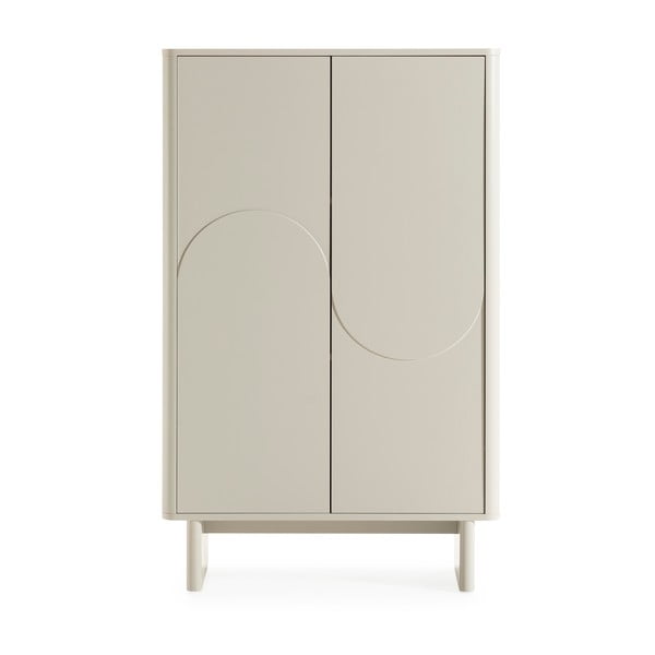 Krem ormarić 80x130x40 cm Solei – MOME