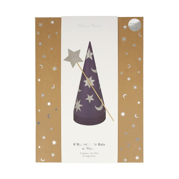 Kape za zabavu u setu od 6 kom Wizard - Meri Meri-image-3