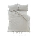 Plava posteljina za bračni krevet 200x200 cm Zanzibar Stripe – Pineapple Elephant