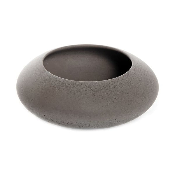 Smeđa betonska zdjela Iris Hantwerk, Ø13.5 cm