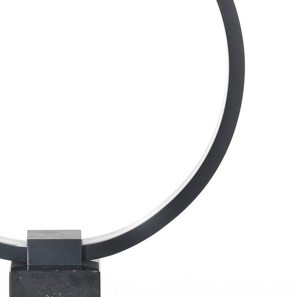 Crna stolna lampa Tomasucci Ring, visina 37 cm-image-2