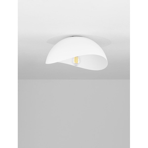 Mat bijela metalna stropna svjetiljka Opsi – Nova Luce-image-4