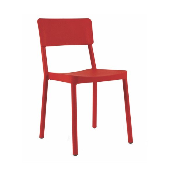 Set od 2 crvene vrtne stolice Resol Lisboa-image-1