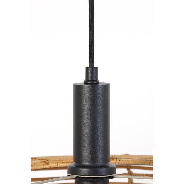 Stropna svjetiljka u prirodnoj boji sa sjenilom od ratana ø 50 cm Milan - Light & Living-image-4