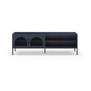 Tamno plava TV komoda 160x50 cm Diora – Marckeric