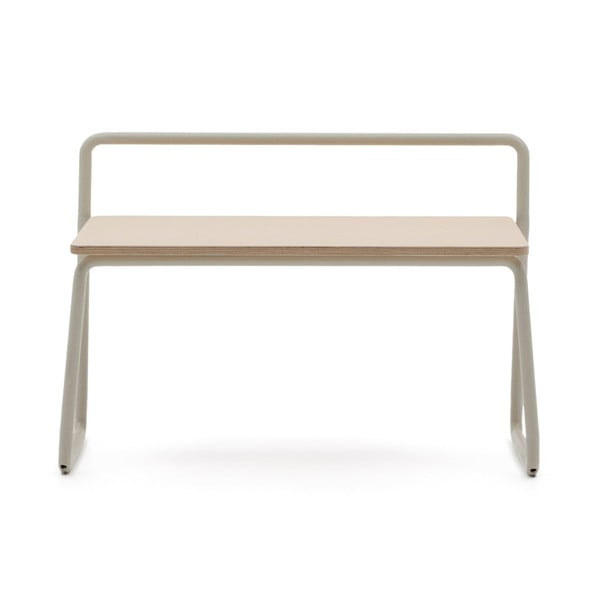 Bež/u prirodnoj boji klupa Tinn – Kave Home-image-2