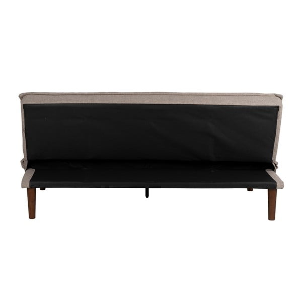 Sivo-bež sklopiva sofa od šenila 181 cm – Ixia-image-4