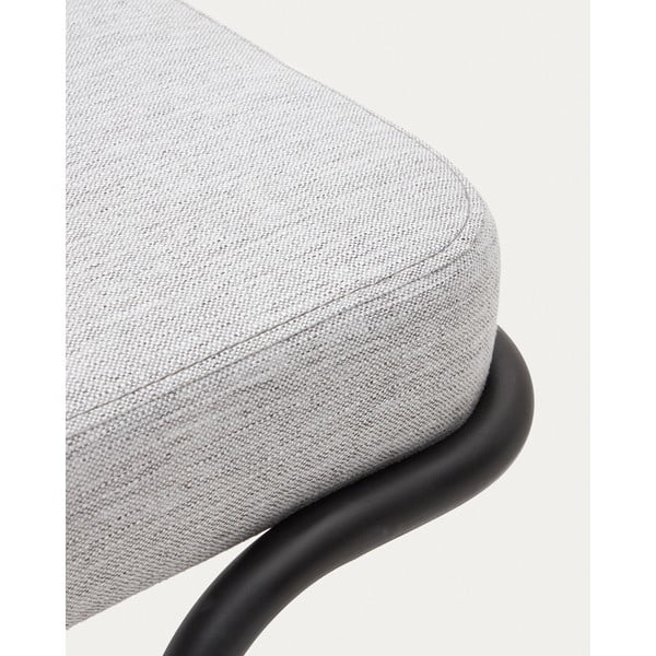 Svijetlo siva klupa Compo – Kave Home-image-3