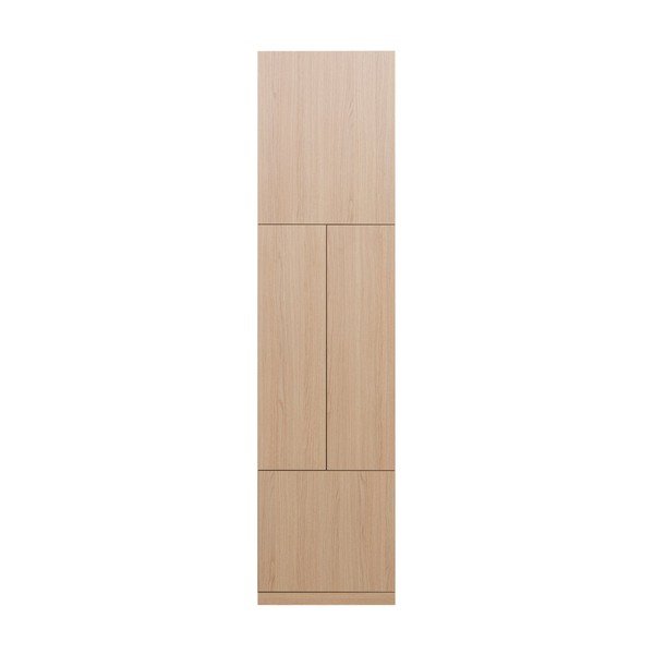 Modularni garderobni ormar u prirodnoj boji 54x215 cm Build – WOOOD-image-4