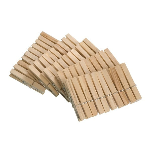 Set od 50 drvenih štipaljki Wenkoo Peg-image-1