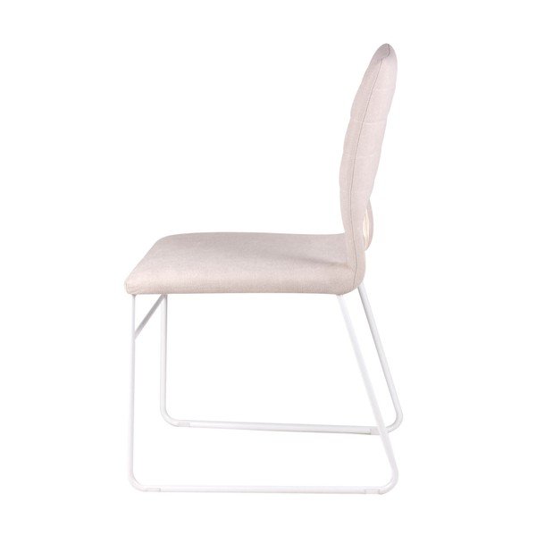 Set od 4 blago ružičaste stolice sømcasa Nessa-image-2