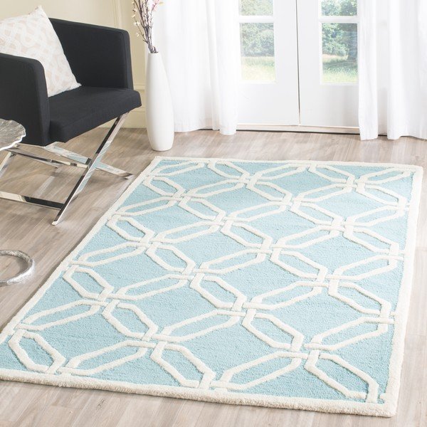 Vuneni tepih Safavieh Mollie Pure 182 x 121 cm-image-1