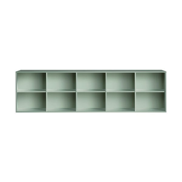 Svijetlo zelena viseća biblioteka 220x61 cm Mistral – Hammel Furniture