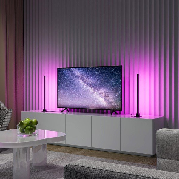 Crna metalna LED stolna lampa (visina 55 cm) Boy – Reality-image-1