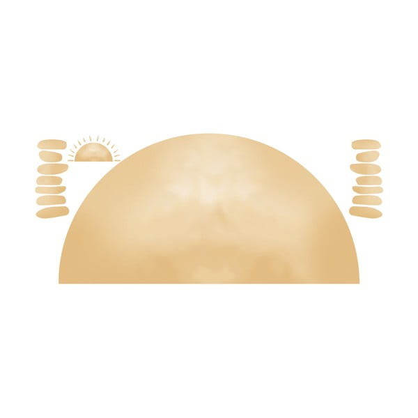 Dječja zidna naljepnica 155x75 cm Watercolor Sun - Ambiance-image-3