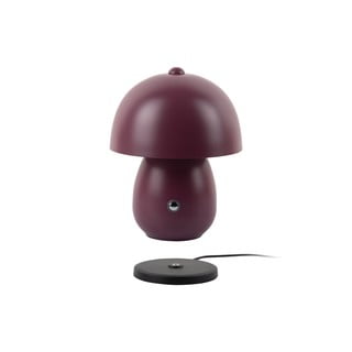 LED stolna lampa mauve ljubičasta s metalnim sjenilom (visina 18 cm) Mono LED – Leitmotiv