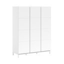 Bijela dječja garderoba 149x196x58 cm Eva – Vipack