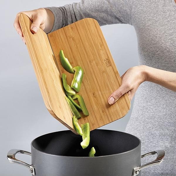 Sklopiva daska od bambusa Joseph Joseph Chop2Pot, dužina 32,5 cm-image-4