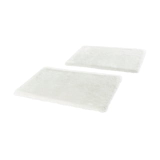 Set od 2 bijela tepiha uz krevet Mint Rugs Soft, 90 x 140 cm