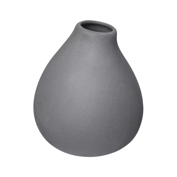 Tamno sive porculanske vaze u setu 3 kom (visina 9 cm) Nona – Blomus-image-2