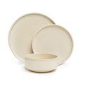 12-dijelni set krem posuđa od kamenine Bonami selection Malia