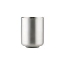 Čaša za četkice za zube od nehrđajućeg čelika u mat srebrnoj boji Ume – Zone