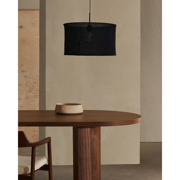 Crno sjenilo ø 50 cm Mariela – Kave Home-image-1