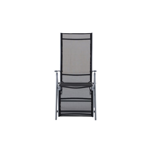 Crna metalna vrtna stolica Ariola – Garden Pleasure-image-2