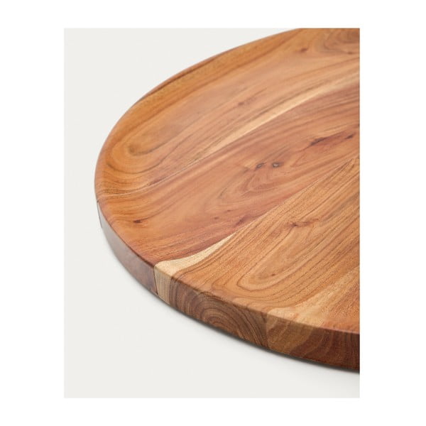 Drvena daska za rezanje za serviranje ø 50 cm Eitene – Kave Home-image-4