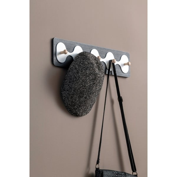 Crna zidna vješalica 48 cm Rizar  – PT LIVING-image-1