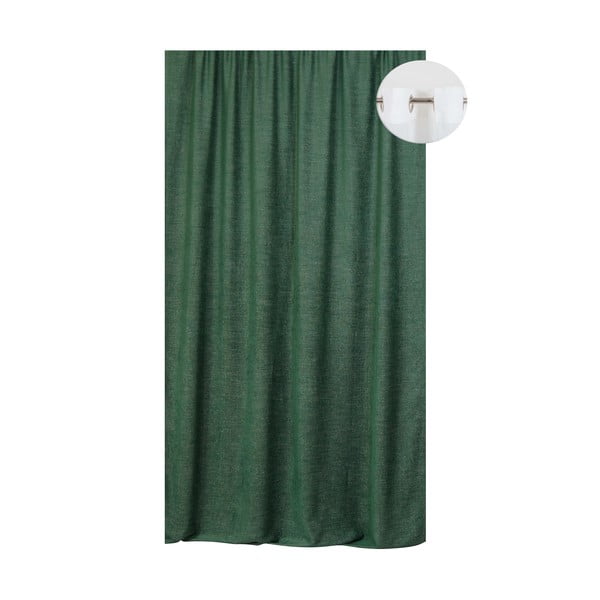 Zelena zavjesa 140x260 cm Brooke – Mendola Fabrics
