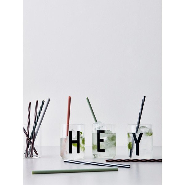 Set od 10 slamki Design Letters Multi-image-2