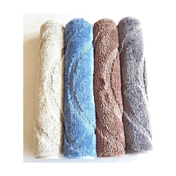 Plava kupaonska prostirka 50x80 cm – JAHU collections-image-3