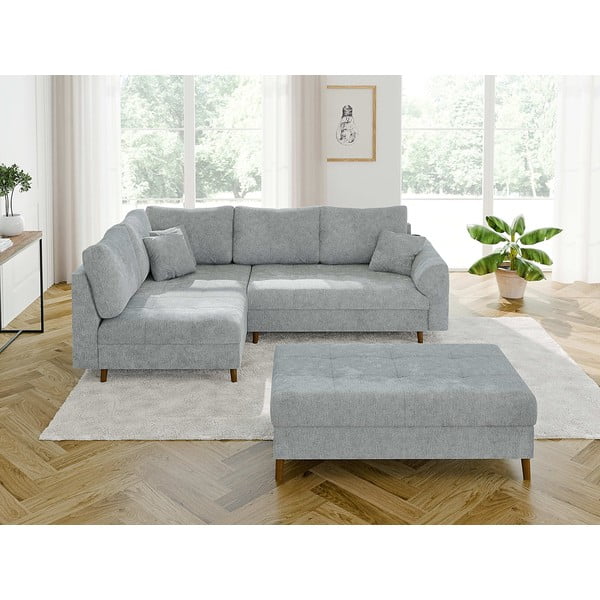 Svijetlo sivi tabure Ariella – Ropez-image-3