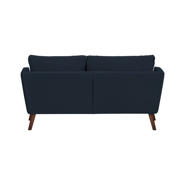Tamnoplava trosjeda Mazzini Sofas Elena, sa ležaljkom na lijevom uglu-image-4