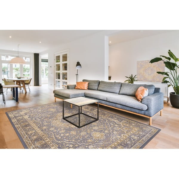 Sivo-bež vuneni tepih 200x300 cm Zana – Agnella-image-1