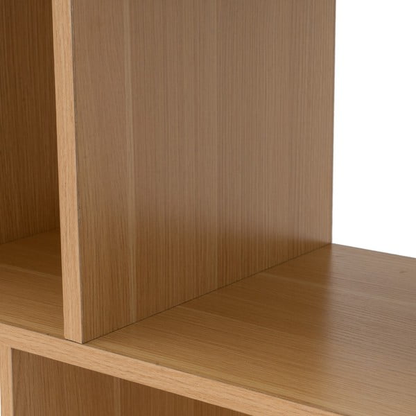 Dječja biblioteka u dekoru hrasta u prirodnoj boji 63x159 cm Mid-Lines – Casa Selección-image-1