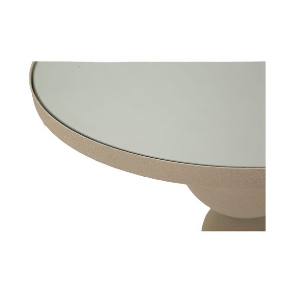 Okrugao pomoćni stol sa staklenom pločom stola ø 40,5 cm Dune – Mauro Ferretti-image-3