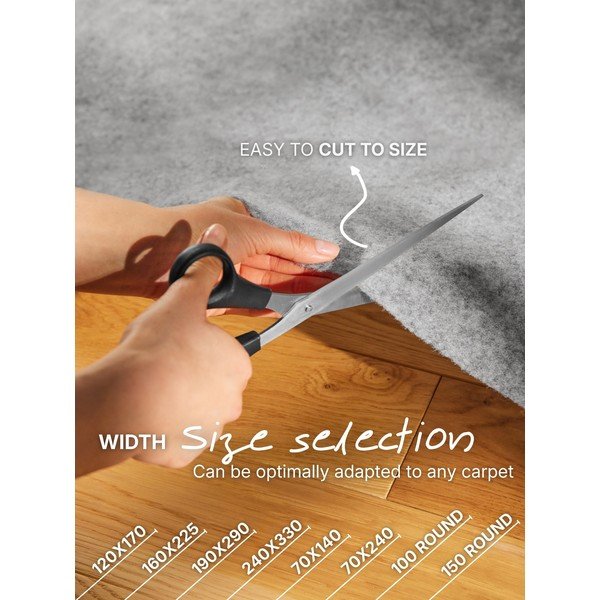Protuklizna prostirka 160x225 cm Solid – Vikosa-image-4