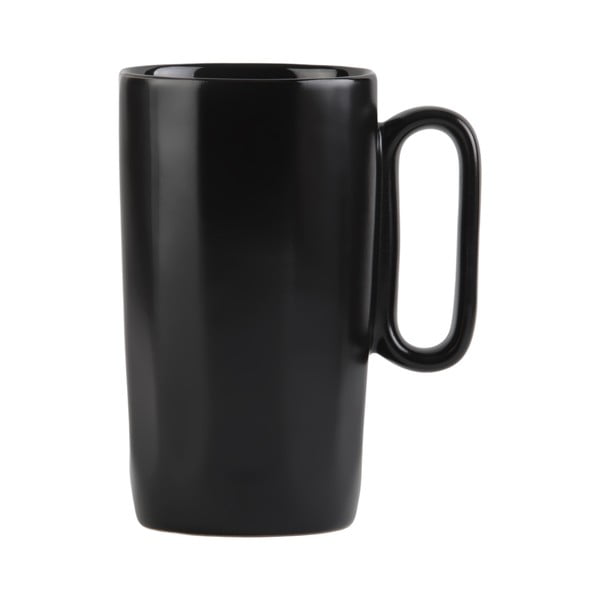 Crne šalice u setu 2 kom od kamenine 330 ml Fuori – Vialli Design-image-2