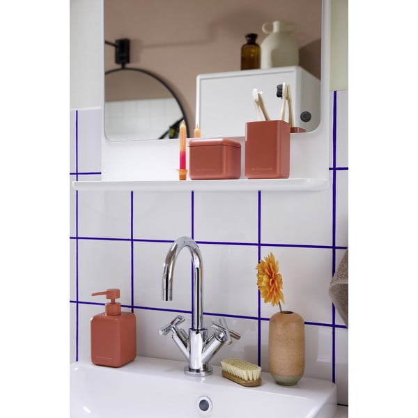 Narančasti dozator sapuna od polyresina 380 ml Tom Tailor T-Rounded – Wenko-image-1