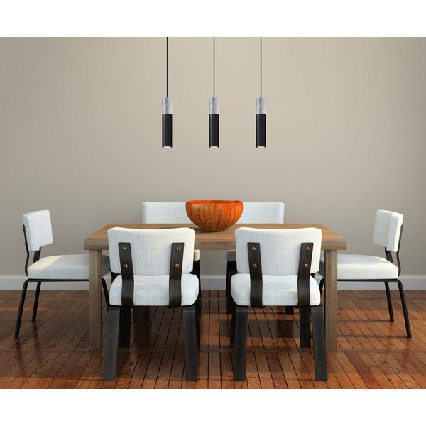 Crno-siva visilica Sollux Edo, dužine 40 cm-image-4